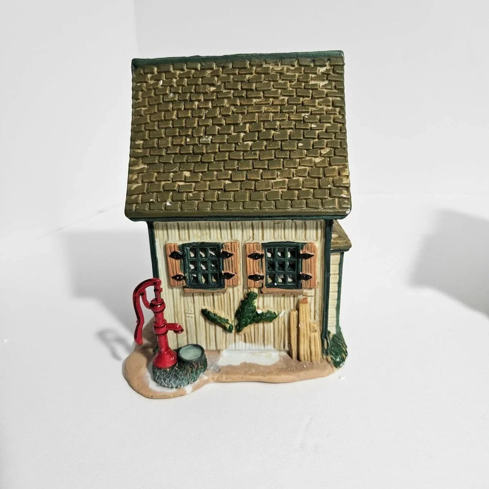 Lemax Harvest Crossing Bluebird Acres Lighted Buildings Set of 2 Farmhouse 75569